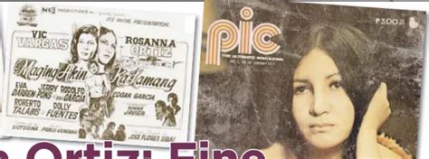 osang scandal|Rosanna Ortiz: Fine actress, sex symbol .